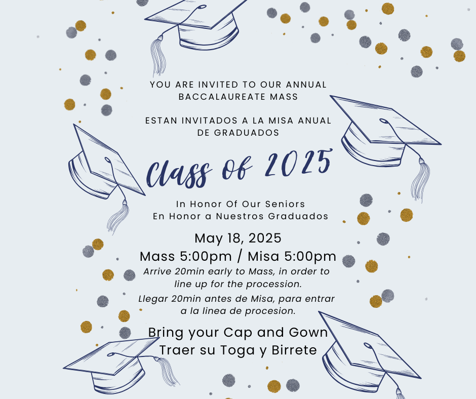 Baccalaureate Mass (Facebook Post)