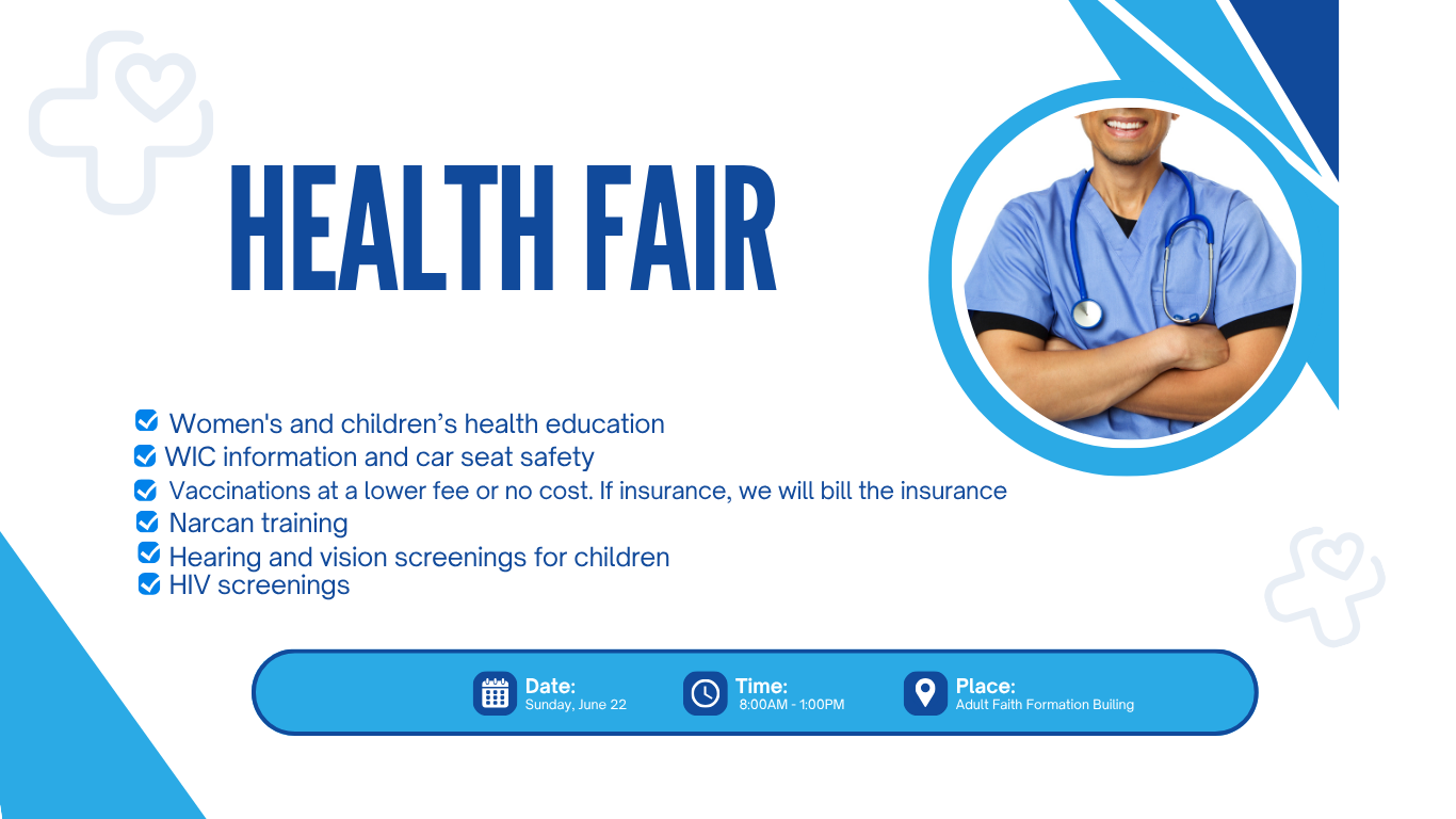 Blue and White Modern Health Fair Instagram Feed Ad (Website) (1)