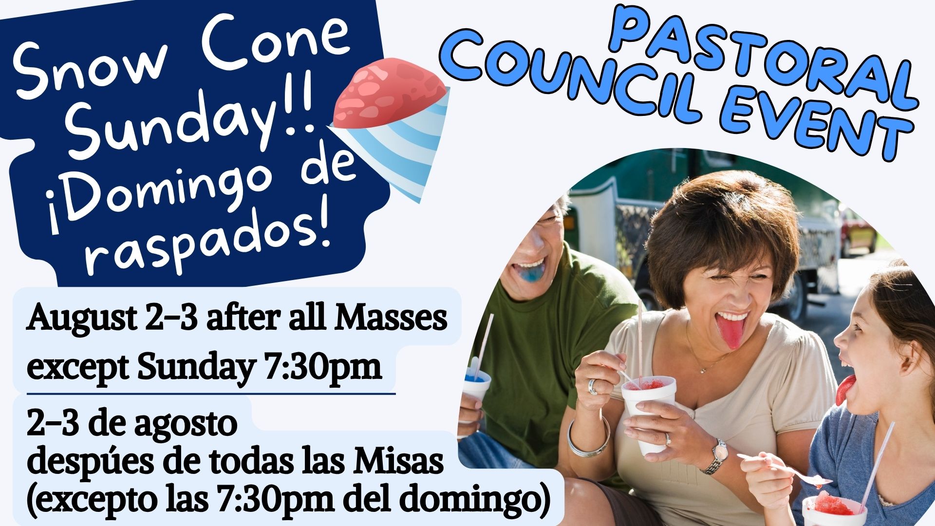 Snow Cones Bilingual