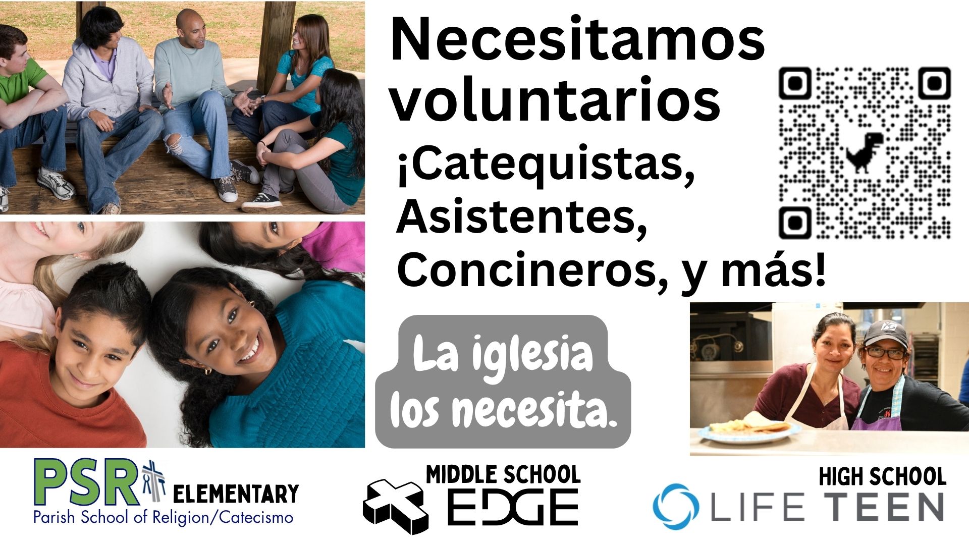 Catechists Needed Version2 Spanish