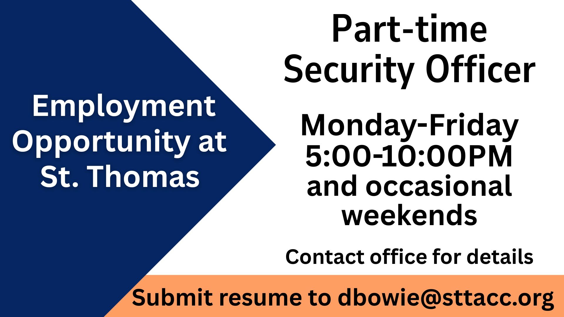 Security Part-time job