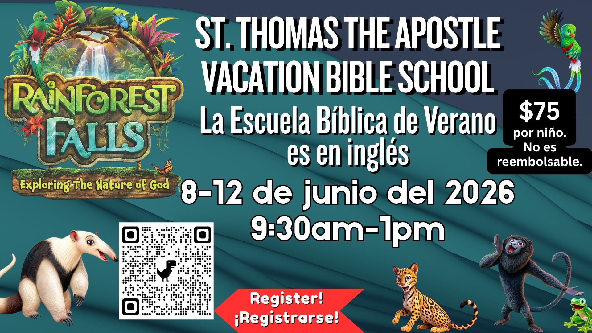VBS Registration Church SPAN