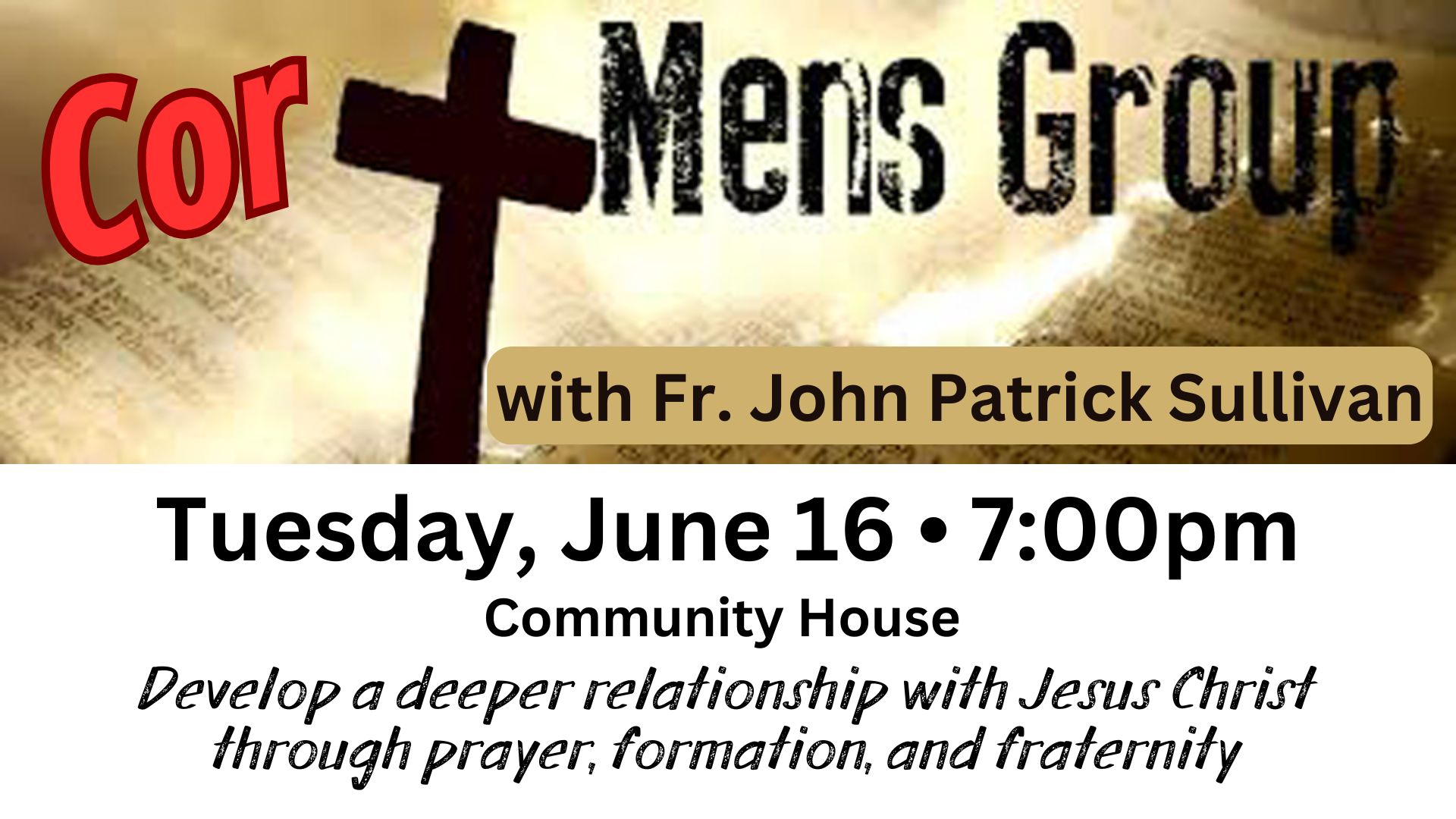 Men's Group COR
