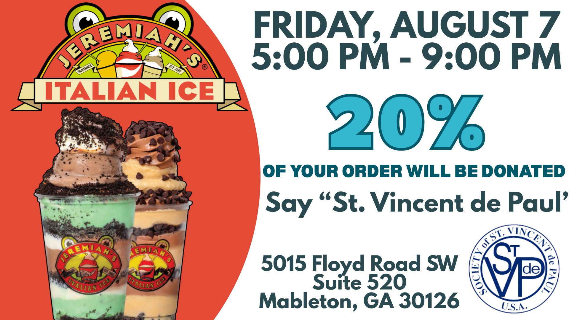 SVdeP Ice Cream Night