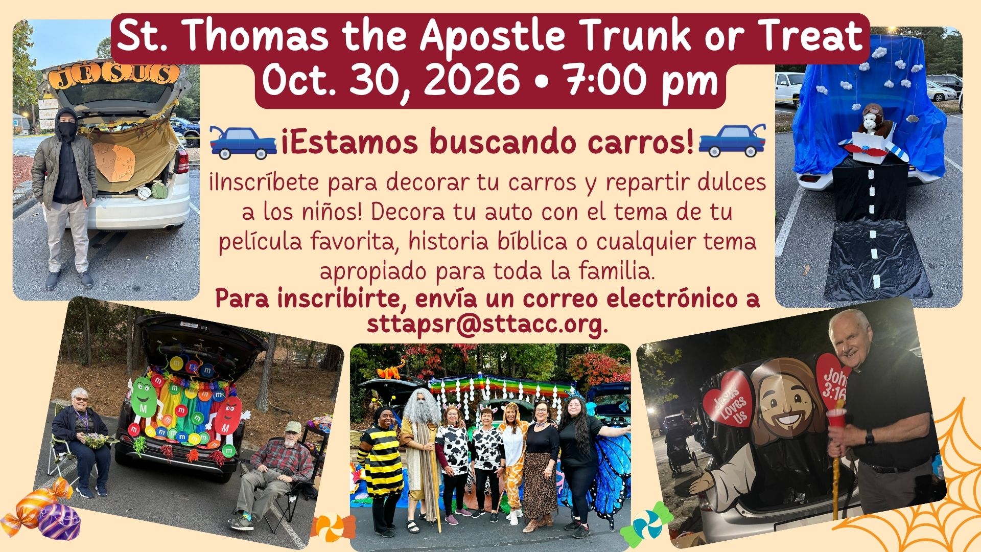 Trunk or Treat Cars SPAN