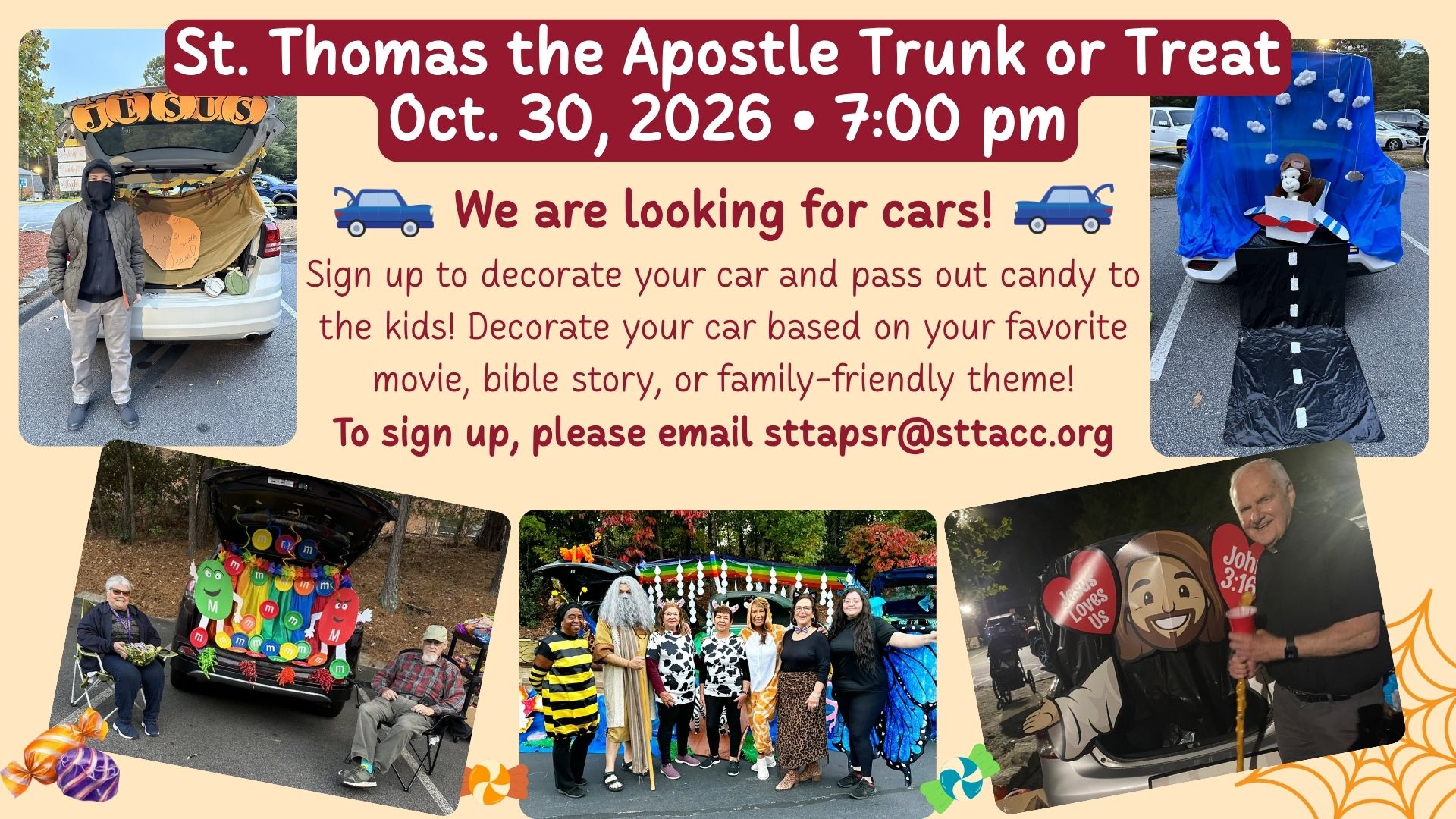 Trunk or Treat Cars ENG